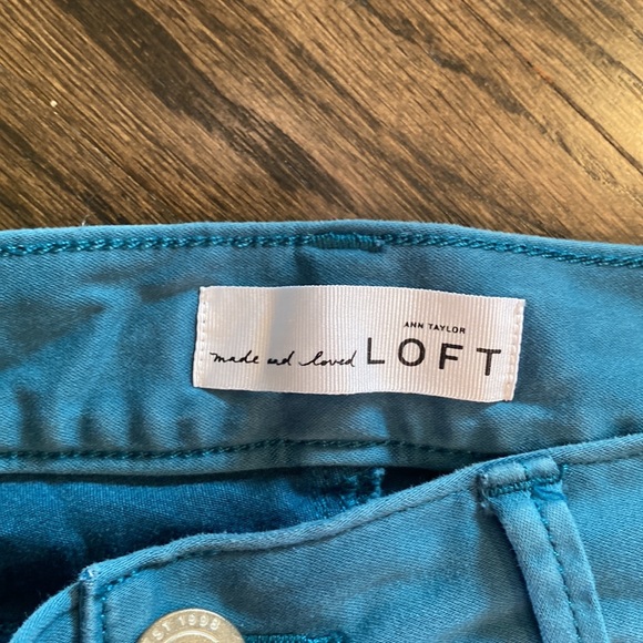Loft Blue Legging Jeans Skinny Stretchy 6 28 EUC - Picture 2 of 9